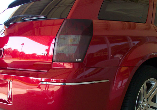 GTS Carbon Fiber Tail Light Covers 05-08 Dodge Magnum